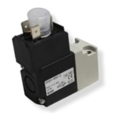 Picture of 3/2 Pneumatic Solenoid/Pilot-Operated Control Valve - Solenoid Rc 1/8 VT307 Series, SMC, VO307-5DO1-Q