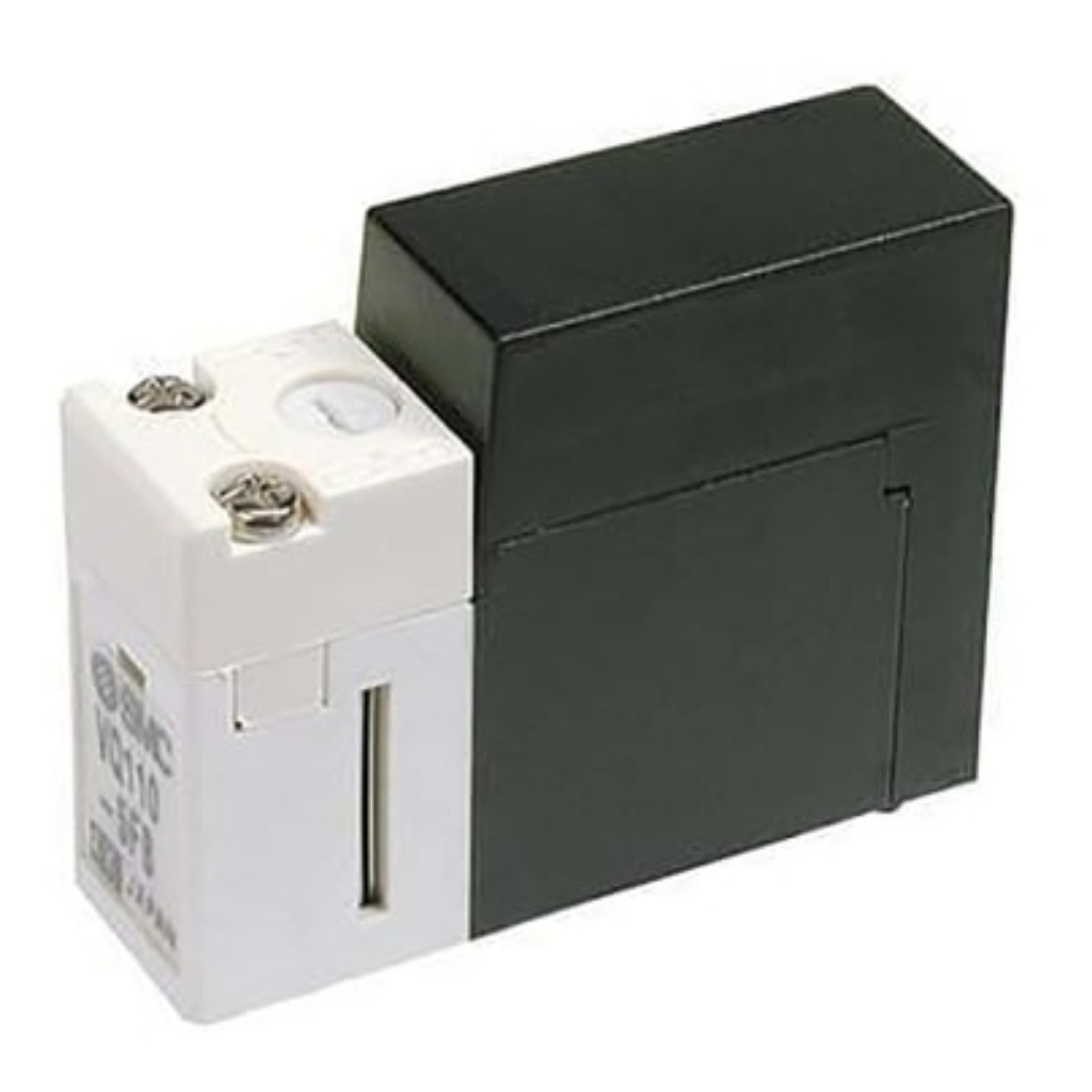 Picture of 3/2 Pneumatic Solenoid/Pilot-Operated Control Valve - Solenoid VQ100 Series, SMC, VQ110U-5F-Q