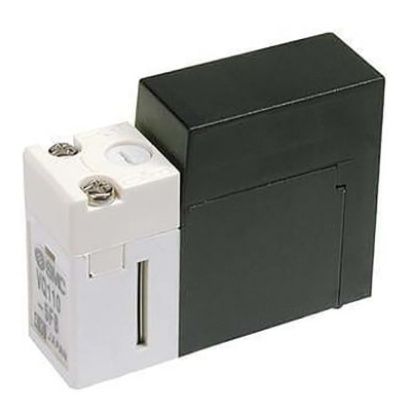 Picture of 3/2 Pneumatic Solenoid/Pilot-Operated Control Valve - Solenoid VQ100 Series, SMC, VQ110U-5F-Q
