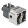 Picture of 3/2 Pneumatic Solenoid/Pilot-Operated Control Valve - Spring/Solenoid G 1/4 VT317 Series 12V dc, SMC, EVT317-6DO-02F-Q