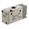 Picture of 3/2 Pneumatic Solenoid Valve - Pilot/Spring Rc 1/8 SYJA700 Series, SMC, SYJA712-01