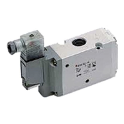 Picture of 3/2 Pneumatic Solenoid Valve - Solenoid/Pilot G 1/4 VP300 Series 24V dc, SMC, VP342-5YOD1-02FA