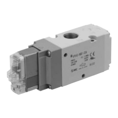 Picture of 3/2 Pneumatic Solenoid Valve - Solenoid/Pilot G 3/8 VP300 Series 24V dc, SMC, VP542-5YO1-03FA
