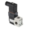 Picture of 3/2 Pneumatic Solenoid Valve - Solenoid/Solenoid G 1/4 VT307 Series 110V ac, SMC, VT307-3DZ1-02F-Q