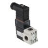 Picture of 3/2 Pneumatic Solenoid Valve - Solenoid/Solenoid G 1/4 VT307 Series 240V ac, SMC, VT307-7DZ1-02F-Q