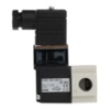 Picture of 3/2 Pneumatic Solenoid Valve - Solenoid/Solenoid G 1/4 VT307 Series 240V ac, SMC, VT307-7DZ1-02F-Q
