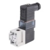 Picture of 3/2 Pneumatic Solenoid Valve - Solenoid/Solenoid G 1/8 VT307 Series 240V ac, SMC, VT307-7DZ1-01F-Q