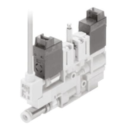 Picture of 3/2 Pneumatic Solenoid Valve - Solenoid/Spring VQ100 Series 24V dc, SMC, VQ110-5LO