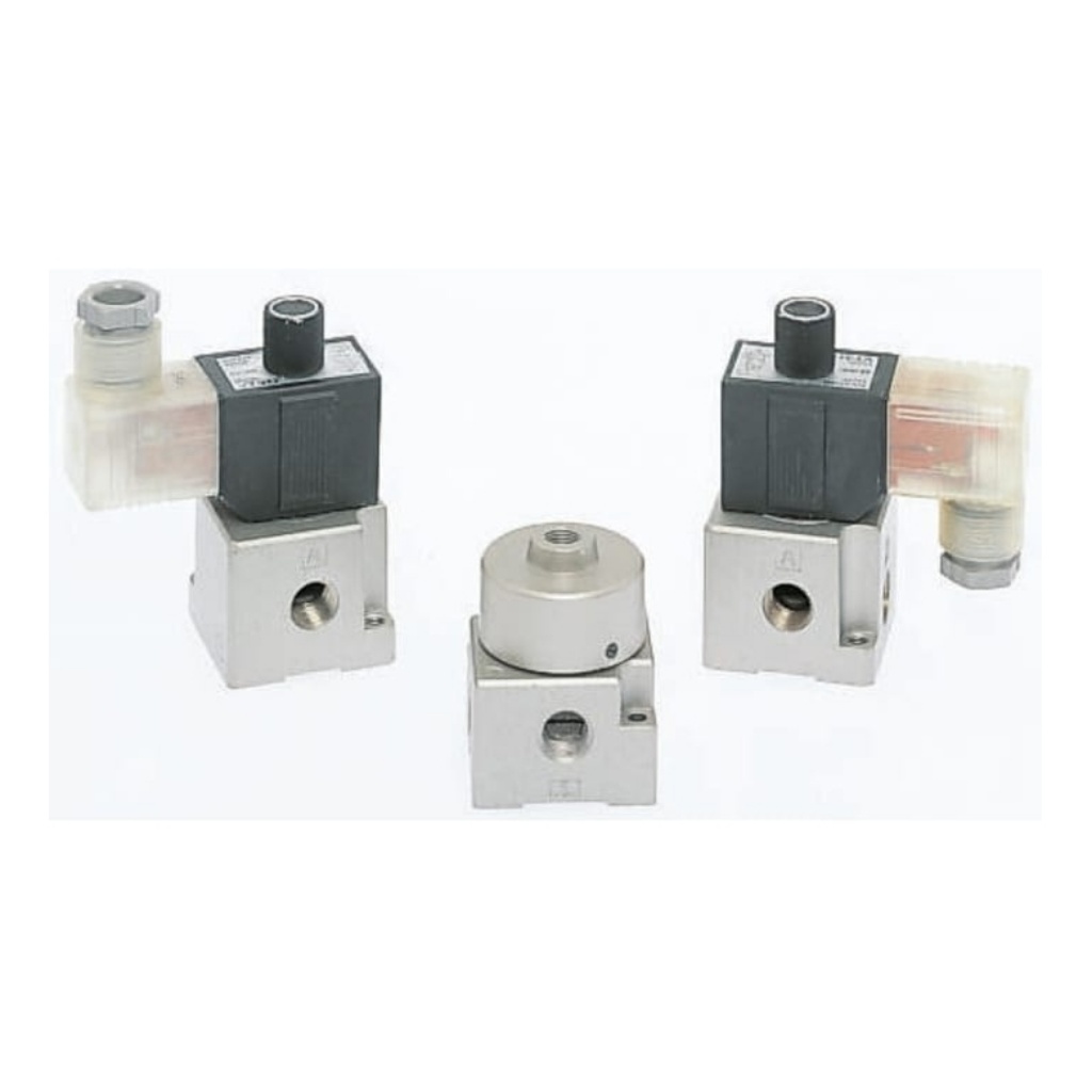 Picture of 3/2 Pneumatic Solenoid Valve - Spring/Solenoid Rc 1/4 VT307 Series 240V ac, SMC, VT307-7DZ-02