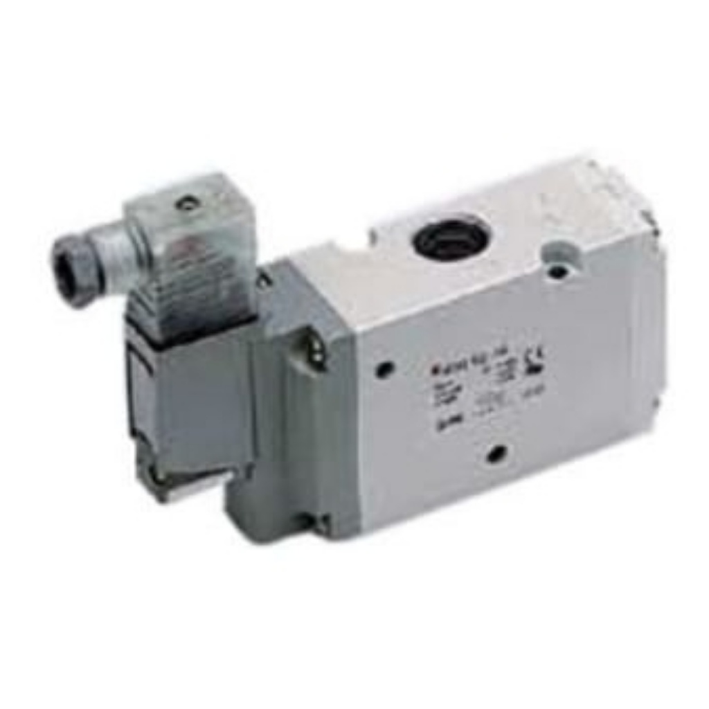 Picture of 3 Port/Pilot Poppet Type Pneumatic Solenoid Valve - Air G 1/2 VP700 Series, SMC, VP742-5YO1-04FA