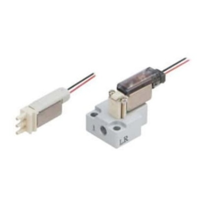 Picture of 3 Port Solenoid Valve Pneumatic Solenoid Valve - Air 3.18 mm S070 Series, SMC, S070C-SAG-32