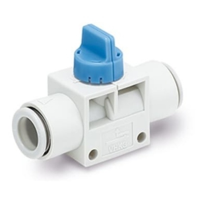 Picture of 3-port valve Pneumatic Solenoid Valve - Solenoid One-touch Fitting 8 mm VHK Series, SMC, VHK3A-08F-08F