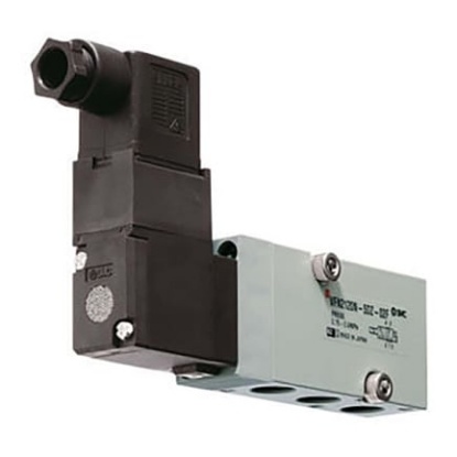 Picture of 5/1 Solenoid Pilot Valve - G 1/4 VFN2000N Series, SMC, VFN2120N-5DZ-02F-Q