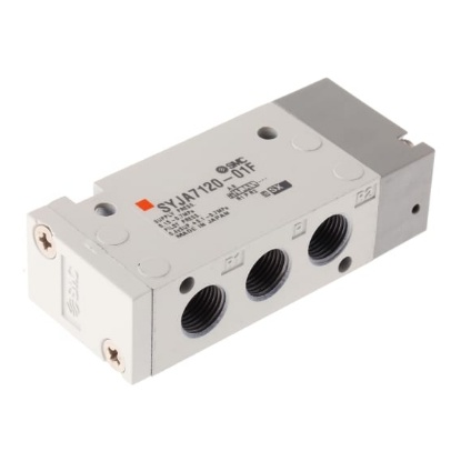 Picture of 5/2 Pneumatic Control Valve - Pilot/Spring G 1/8 SYJA7000 Series, SMC, SYJA7120-01F