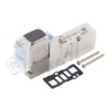 Picture of 5/2 Pneumatic Control Valve - Solenoid/Pilot SYJ3000 Series 24V dc, SMC, SYJ3140-5LOU-Q