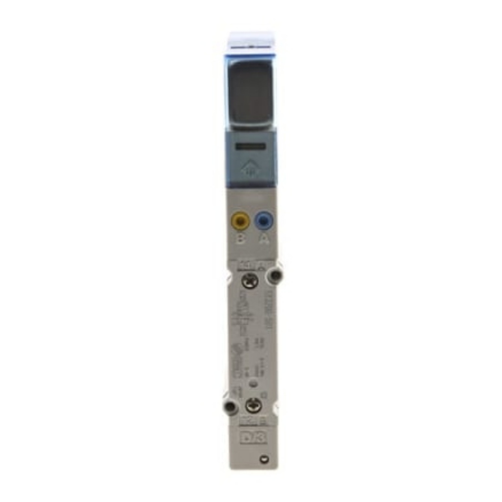 Picture of 5/2 Pneumatic Solenoid/Pilot-Operated Control Valve - Pilot/Pilot SY3000 Series 24V dc, SMC, SY3200-5U1-NA