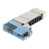 Picture of 5/2 Pneumatic Solenoid/Pilot-Operated Control Valve - Pilot/Pilot SY5000 Series 24V dc, SMC, SY5100-5U1-NA