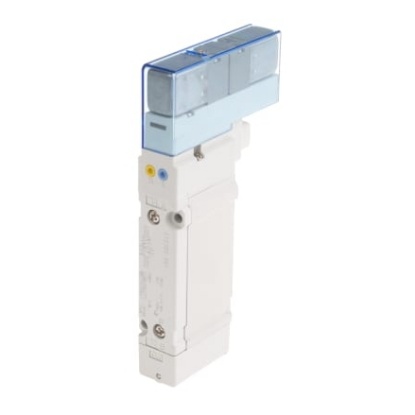 Picture of 5/2 Pneumatic Solenoid/Pilot-Operated Control Valve - Pilot/Pilot SY5000 Series 24V dc, SMC, SY5200-5U1-NA