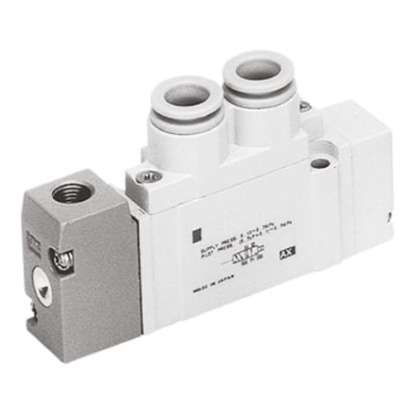 Picture of 5/2 Pneumatic Solenoid Valve - Pilot/Pilot G 1/4 SYA7000 Series, SMC, SYA7220-02F