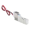 Picture of 5/2 Pneumatic Solenoid Valve - Solenoid Metric M3 SYJ3000 Series 24V dc, SMC, SYJ3120-5G-M3-Q