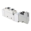 Picture of 5/2 Pneumatic Solenoid Valve - Solenoid/Pilot G 1/4 SY7000 Series 24V dc, SMC, SY7120-5YO-02F-Q