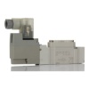 Picture of 5/2 Pneumatic Solenoid Valve - Solenoid/Pilot G 1/8 SY5000 Series 24V dc, SMC, SY5120-5DZ-01F-Q