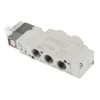 Picture of 5/2 Pneumatic Solenoid Valve - Solenoid/Pilot G 1/8 SY5000 Series 24V dc, SMC, SY5120-5LOU-01F-Q