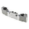 Picture of 5/2 Pneumatic Solenoid Valve - Solenoid/Pilot G 1/8 SY5000 Series 24V dc, SMC, SY5220-5YO-01F-Q