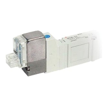 Picture of 5/2 Pneumatic Solenoid Valve - Solenoid/Pilot SY3000 Series 24V dc, SMC, SY3140-5FUE-Q