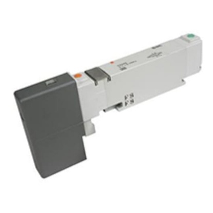 Picture of 5/2 Pneumatic Solenoid Valve - Solenoid/Pilot VCQ2000 Series 24V dc, SMC, VQC2201N-51