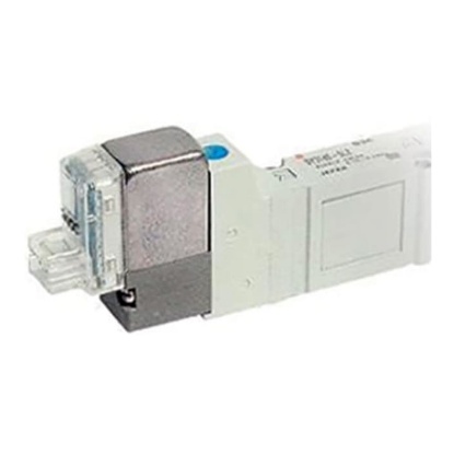 Picture of 5/2 Pneumatic Solenoid Valve - Solenoid/Solenoid SY7000 Series 24V dc, SMC, SY7140-5LOU-Q