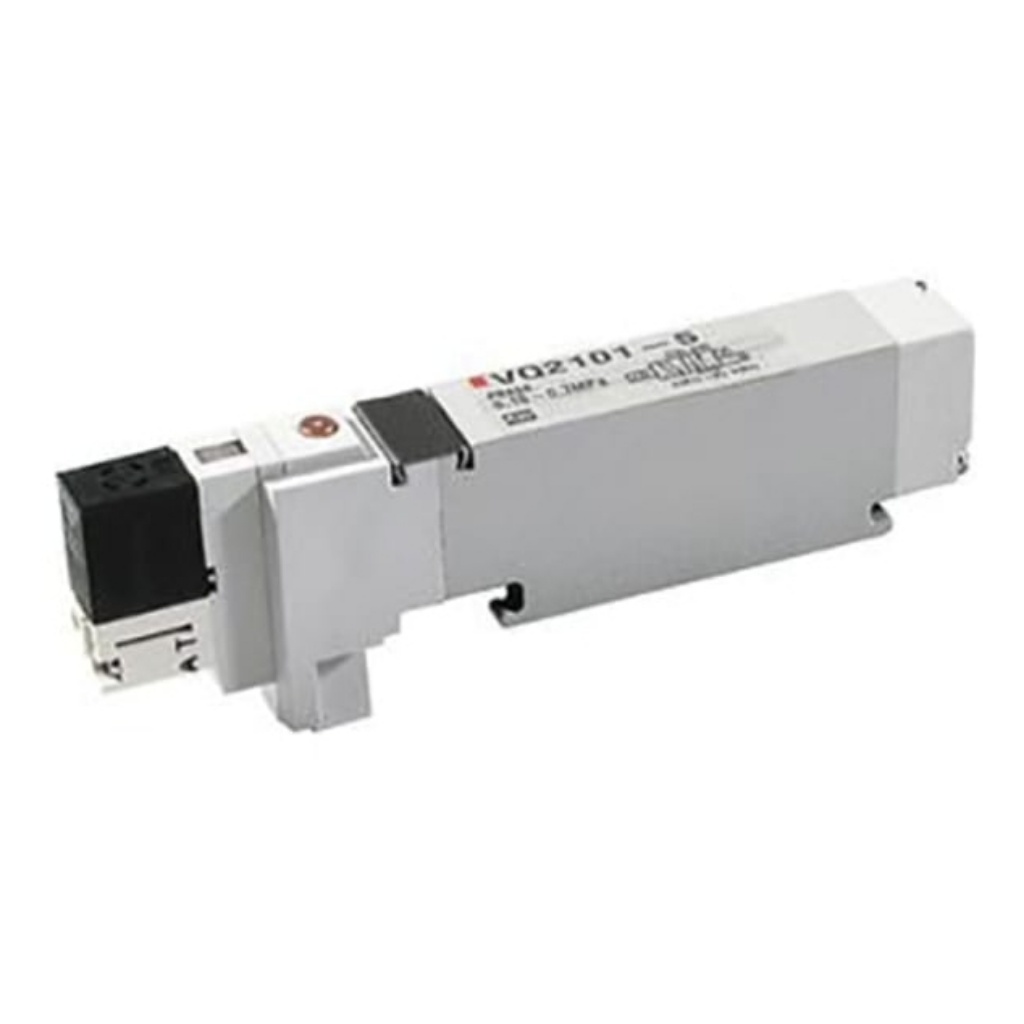 Picture of 5/2 Pneumatic Solenoid Valve - Solenoid/Solenoid VQ2000 Series 24V dc, SMC, VQ2200N-51-Q