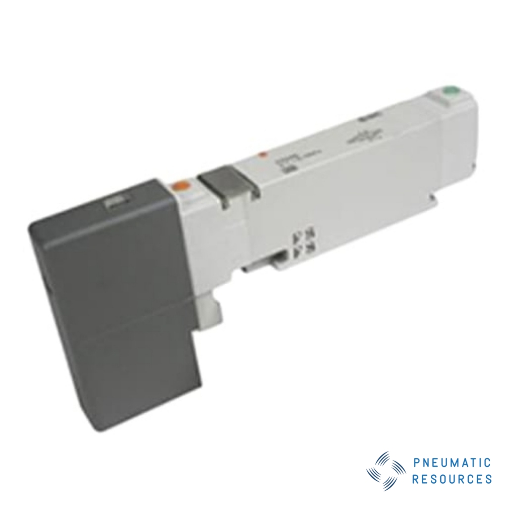 Picture of 5/2 Pneumatic Solenoid Valve - Solenoid/Solenoid VQC2000 Series 24V dc, SMC, VQC2101NR-51