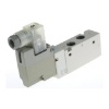 Picture of 5/2 Pneumatic Solenoid Valve - Solenoid/Spring G 1/8 SYJ7000 Series 115V ac, SMC, SYJ7120-3DZ-01F-Q