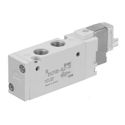 Picture of 5/2 Solenoid Pilot Valve - G 1/8 SYJ7000 Series, SMC, SYJ7123-5DO-01F-Q