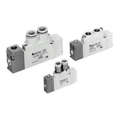 Picture of 5/2 Solenoid Valve - Solenoid One-Touch Fitting 4 mm SY3000 Series, SMC, SYA5220-C4