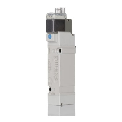 Picture of Pneumatic Solenoid/Pilot-Operated Control Valve - Solenoid/Solenoid SY5000 Series 24V dc, SMC, SY5140-5LOU-Q