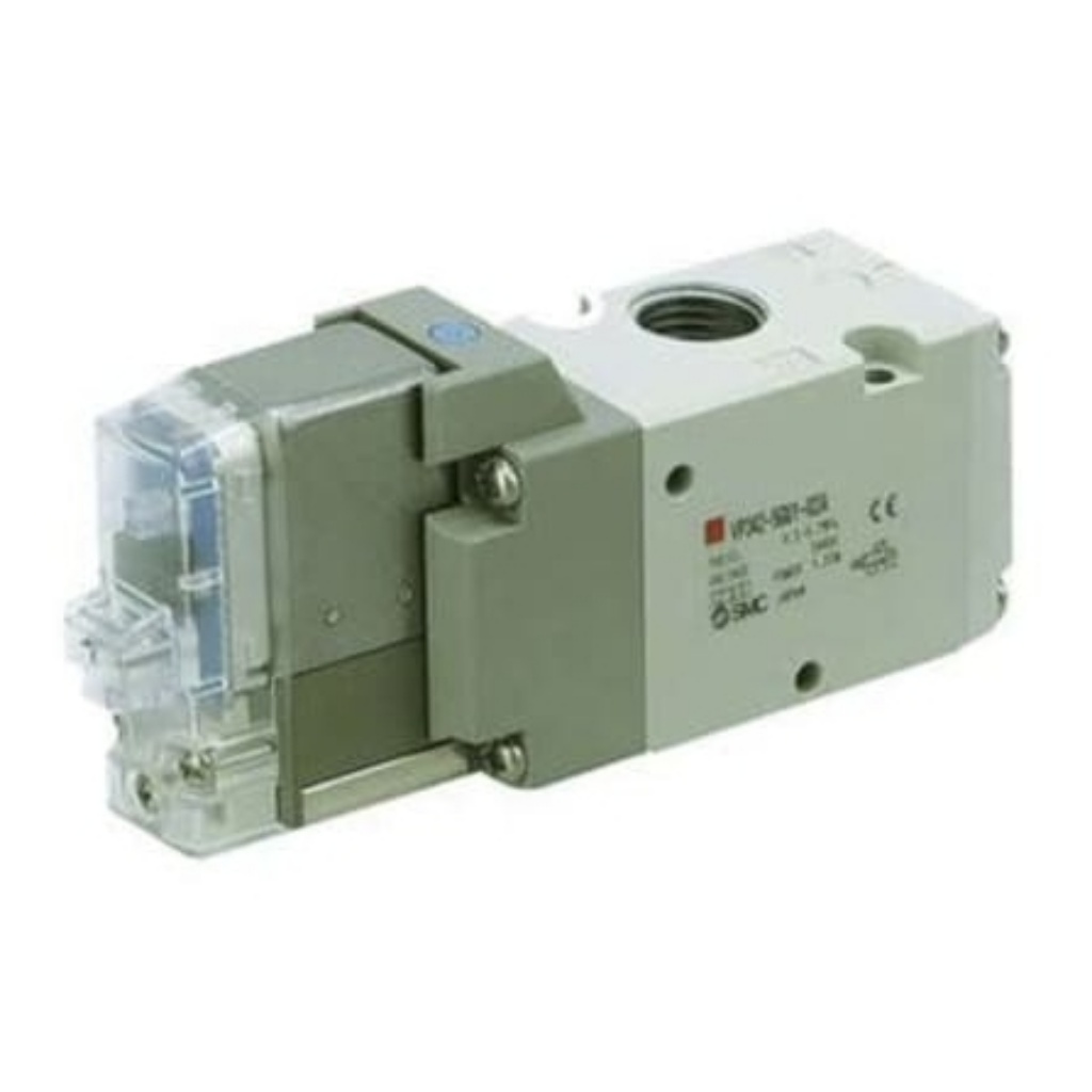 Picture of Pneumatic Solenoid Valve - Solenoid G 1/2 VP700 Series 24V dc, SMC, VP717Y-5YO1
