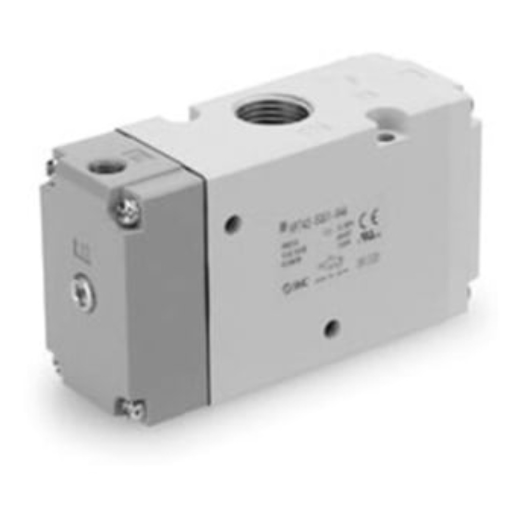 Picture of Pneumatic Solenoid Valve - Solenoid G 1/8 VPA300 Series, SMC, VPA342-1-02FA-F