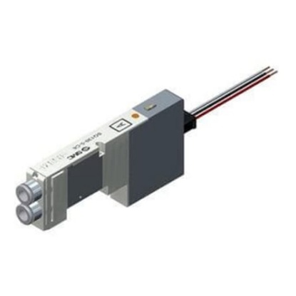 Picture of Pneumatic Solenoid Valve - Solenoid One-Touch Fitting 4 mm SQ1000 Series, SMC, SQ1141-5LO1-C4-Q