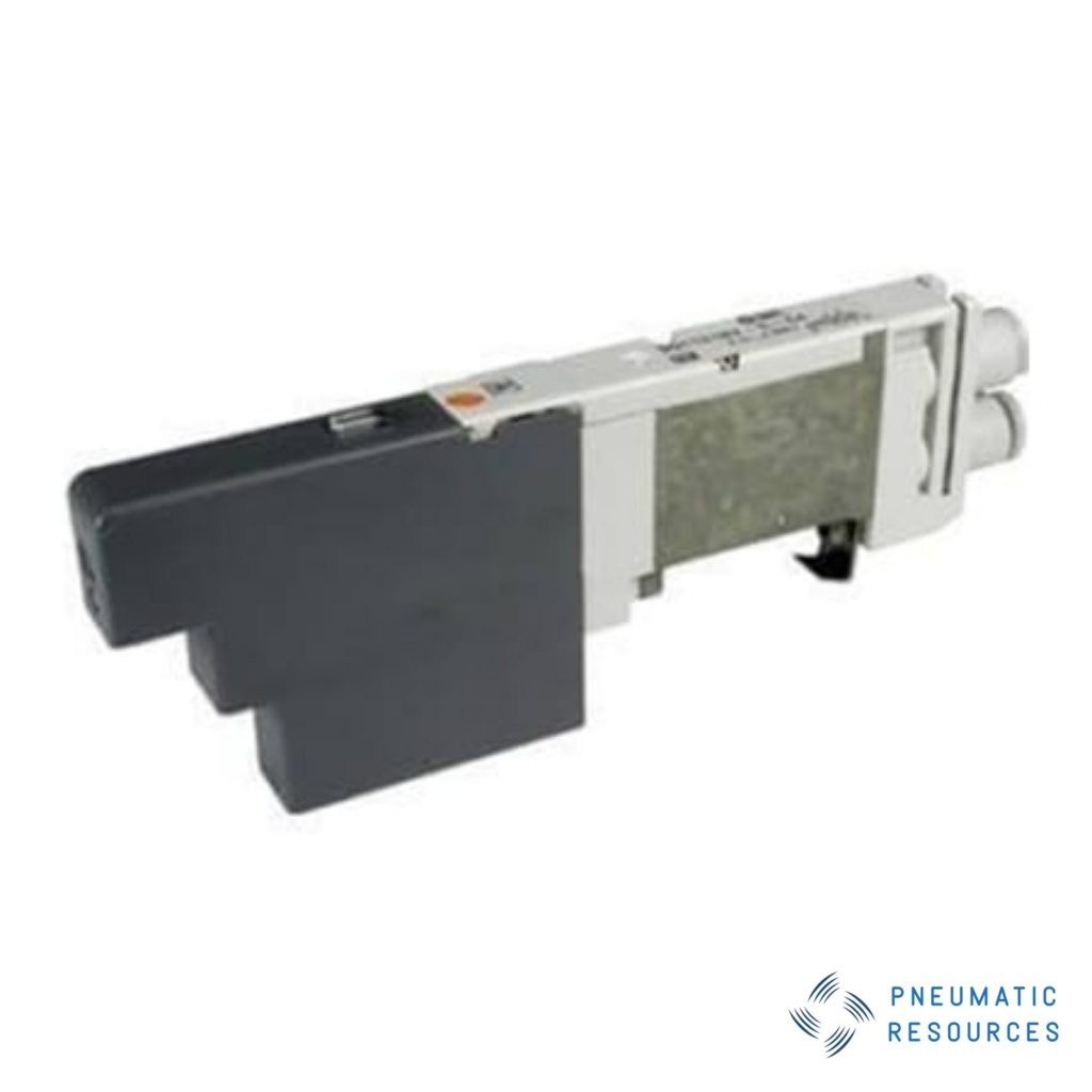 Picture of Pneumatic Solenoid Valve - Solenoid One-Touch Fitting 4 mm SQ1000 Series, SMC, SQ1231DN-51-C4-Q