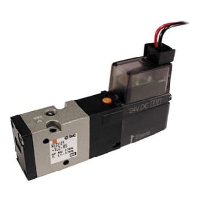 Picture of Pneumatic Solenoid Valve - Solenoid R 1/8 VZ5000 Series 24V dc, SMC, VZ5120-5MNZ-01-Q
