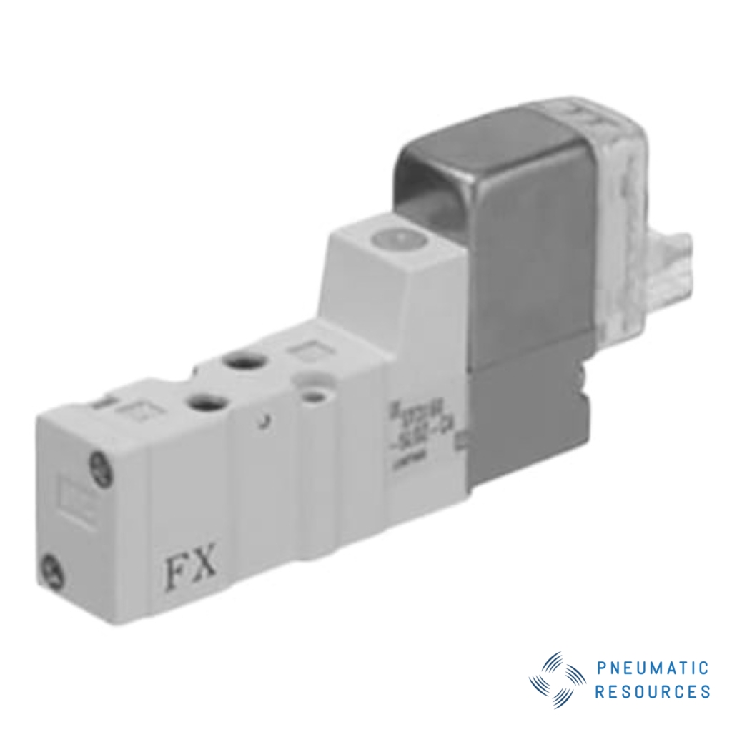 Picture of Pneumatic Solenoid Valve - Solenoid/Solenoid SYJ3000 Series 24V dc, SMC, SYJ3140-5MNZ-Q