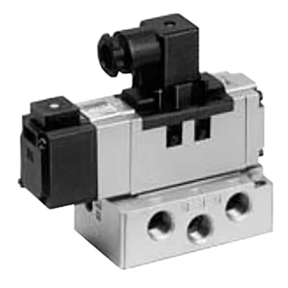 Picture of Pneumatic Solenoid Valve - Solenoid/Spring EVS Series, SMC, EVS7-6-FG-S-8CVO-Q