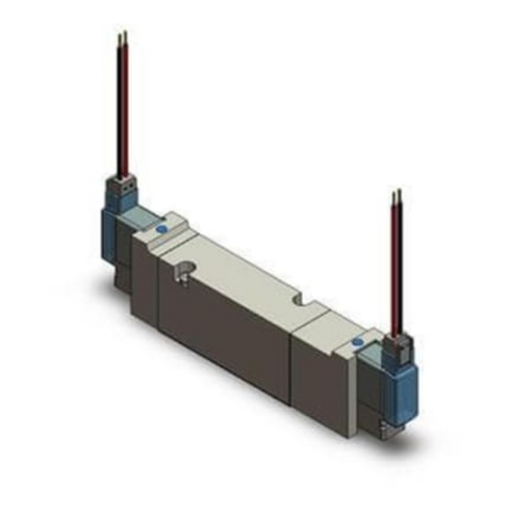 Picture of Pneumatic Solenoid Valve - Solenoid VQZ2000 Series, SMC, VQZ2150-5LO1-Q
