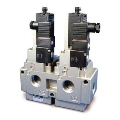 Picture of Pneumatic Solenoid Valve - VG342 Series, SMC, VG342-5DZ-06F-X87