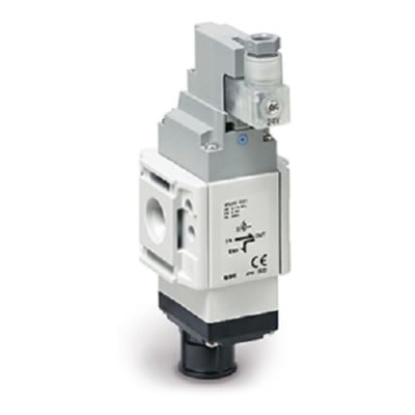 Picture of Residual Pressure Release Solenoid Valve - Air G 3/8 VP546E Series, SMC, VP546E-5YZ1