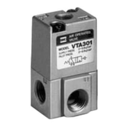 Picture of Solenoid Valve - G 1/8 VTA301 Series, SMC, VTA301-01-F