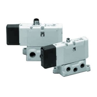 Picture of Solenoid Valve - Solenoid EVS1 Series 24V dc, SMC, EVS1-01-FG-S-3ZM0-Q