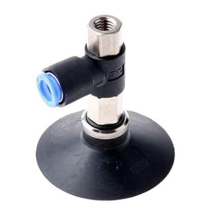 Picture of 50mm Flat with Rib NBR Suction Cup , M8 x 1.25, SMC, ZPR50CN-08-B8